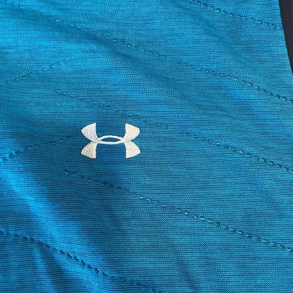 Under Armour Men's Teal and Black Vest - Picture 4 of 8